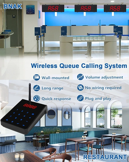 CS-39L Wireless Queue Calling System