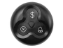 Three-Button Round Waterproof Silicone Pager (Dollar Symbol)